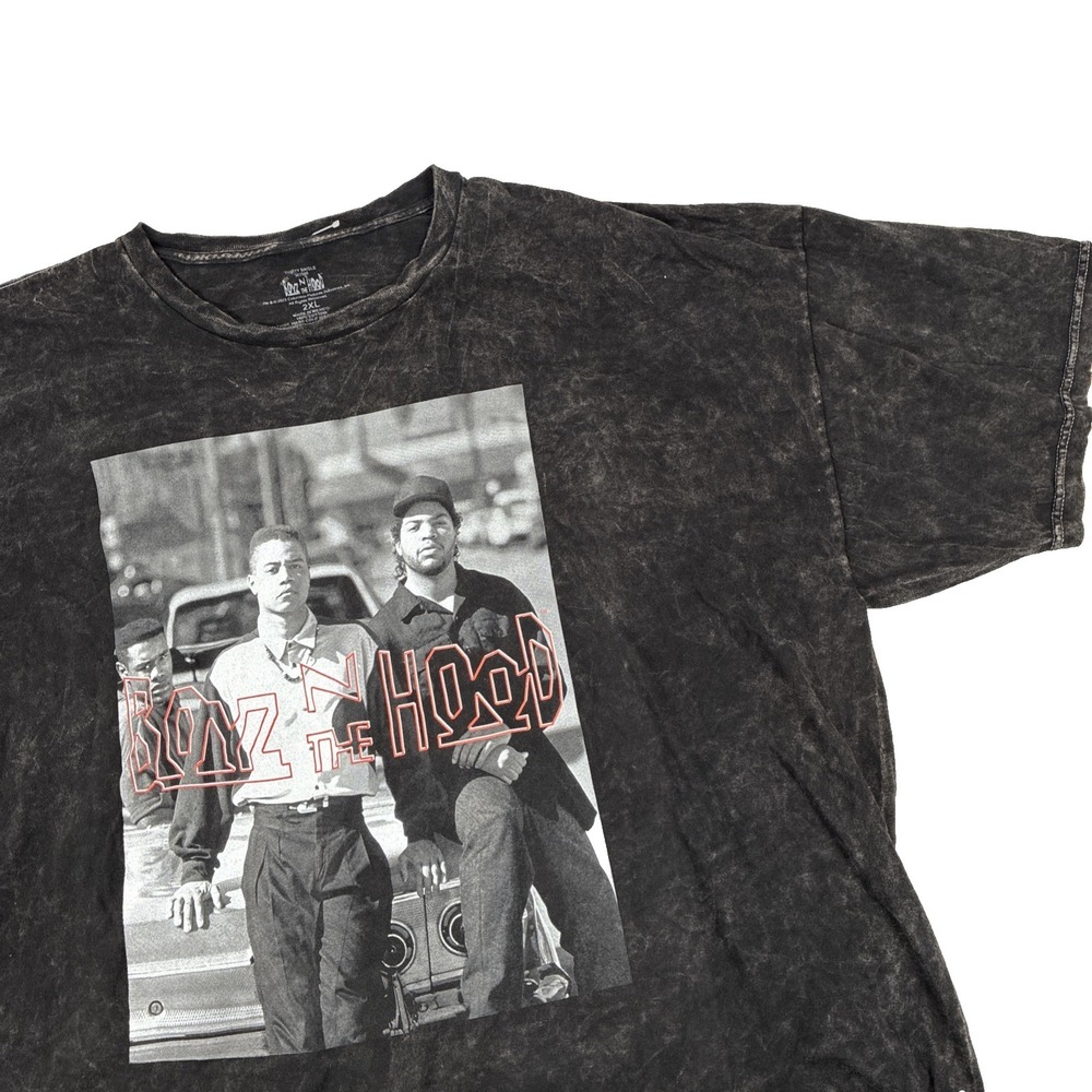 New Mens‎ Boyz N The Hood Distressed Graphic T-Shirt Size 2XL Cotton Oversized
